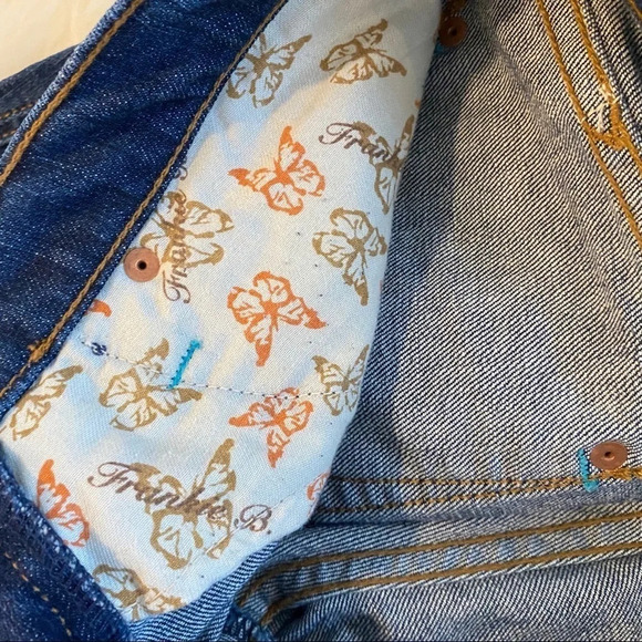 Frankie B. Like New Dark Denim Studs Jeans Y2K Vintage Pristine Size 2 XS - Picture 9 of 10